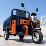 60V Cargo Electric Tricycle Open Body Three Wheel Utility Hauler 2 Seater 54km/h 90km Range City Transport - image 2