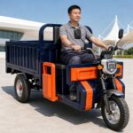 60V Cargo Electric Tricycle Open Body Three Wheel Utility Hauler 2 Seater 54km/h 90km Range City Transport - image 3