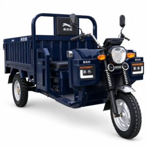 60V Cargo Electric Tricycle Over 1000W Three Wheel Utility Vehicle 400kg Payload 90km Range Open Body