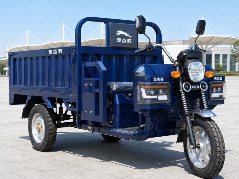 60V Cargo Electric Tricycle Over 1000W Three Wheel Utility Vehicle 400kg Payload 90km Range Open Body