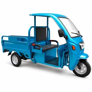 60V Electric Cargo Tricycle 3 Wheel Open Bed Utility Carrier 501-800W 45km/h Transport Vehicle