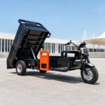60V Electric Cargo Tricycle 3 Wheel Tipping Bed 500-12 Tires 50km/h Over 400kg Payload Transport Vehicle - image 4