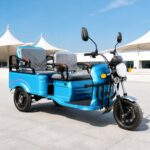 60V Electric Cargo Tricycle 400kg Payload Open Body Three Wheel Utility Vehicle 90km Range 25 Degree Gradeability 54km/h Speed - image 3