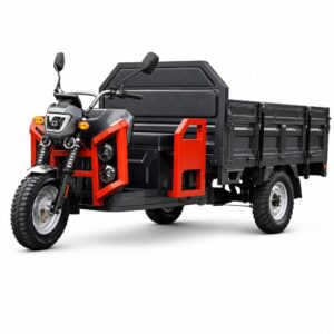 60V Electric Cargo Tricycle 400kg Payload Over 1000W Open Bed Utility Hauler 50kmh 90km Range