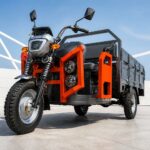 60V Electric Cargo Tricycle 400kg Payload Over 1000W Open Bed Utility Hauler 50kmh 90km Range - image 2