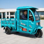 60V Closed Cargo Electric Tricycle 501-800W Three Wheel Utility Vehicle 90km Range DOT Certified - image 7