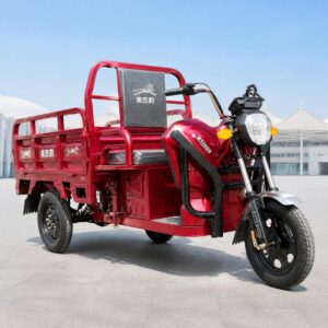 60V Electric Cargo Tricycle Open Body Three Wheel Utility Vehicle 400kg Plus Payload 90km Plus Range Disc Brakes