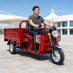 60V Electric Cargo Tricycle 501-800W Open Body Three Wheel Vehicle 90km Range 54km/h Speed DOT Certified - image 5