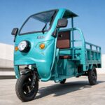 60V Electric Cargo Tricycle 501-800W Open Body Utility Trike 90km Range 54km/h Market Transport - image 7