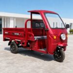 60V 501-800W Electric Cargo Tricycle Open Body Steel Frame Three Wheel Utility Transport Vehicle 54km/h - image 8
