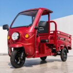 60V 501-800W Electric Cargo Tricycle Open Body Steel Frame Three Wheel Utility Transport Vehicle 54km/h - image 9