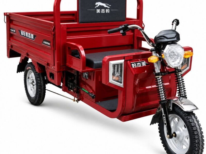 60V Electric Cargo Tricycle 501 to 800W Open Body Utility Dumper Three Wheel Vehicle 90km Range 25 Degree Climbing