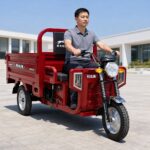 60V Electric Cargo Tricycle 501 to 800W Open Body Utility Dumper Three Wheel Vehicle 90km Range 25 Degree Climbing - image 9