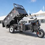 60V Electric Cargo Tricycle Dump Bed Open Body Three Wheel Utility Vehicle Commercial Transport - image 12