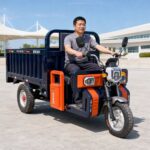 60V Electric Cargo Tricycle Open Body Three Wheel Utility Vehicle 400kg Plus Payload 90km Range 54km/h Transport - image 2