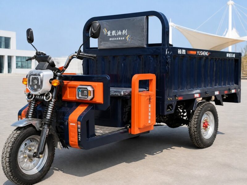 60V Electric Cargo Tricycle Open Body Three Wheel Utility Vehicle 400kg Plus Payload 90km Range 54km/h Transport