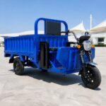 60V Electric Cargo Tricycle Open Body Three Wheel Utility Vehicle 90km Range 54km/h Front 375-12 Rear 400-12 Tires - image 4