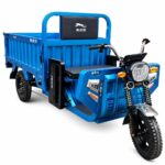 60V Electric Cargo Tricycle Open Body Three Wheel Utility Vehicle 90km Range 54km/h Front 375-12 Rear 400-12 Tires - image 5