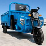 60V Electric Cargo Tricycle Open Body Three Wheel Utility Vehicle 90km Range 54km/h Front 375-12 Rear 400-12 Tires - image 7