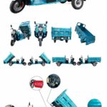 60V Electric Cargo Tricycle Open Body Utility Trike Up to 30 Kmph 30-50km Range Transport Vehicle - image 6