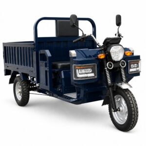 60V Electric Cargo Tricycle Over 1000W Open Body Three Wheel Freight Vehicle 54km/h 90km Range DOT