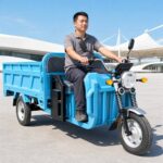 60V Electric Cargo Tricycle Over 1000W Open Body Three Wheeler 54km/h 90km Range Goods Transport - image 3