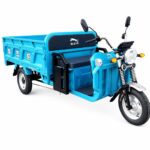 60V Electric Cargo Tricycle Over 1000W Open Body Three Wheeler 54km/h 90km Range Goods Transport - image 5