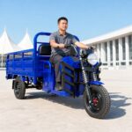 60V Electric Cargo Tricycle Over 1000W Three Wheel Utility Vehicle 400kg Plus Load 50km/h Open Body Freight Transport - image 2