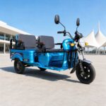 60V Electric Passenger Tricycle 3 Wheel Vehicle 4 Passenger 40km/h 90km Range Disc Brakes Open Body - image 3