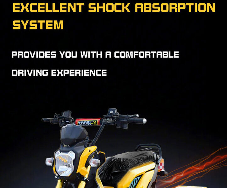 60V Electric Three Wheel Tricycle Over 1000W Open Body Single Passenger Mobility Scooter 50-70Km/h