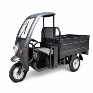 60V High Power Electric Cargo Tricycle Open Three Wheel Utility Vehicle 45km/h Speed