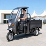 60V High Power Electric Cargo Tricycle Open Three Wheel Utility Vehicle 45km/h Speed - image 3