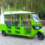 60V Open Electric Passenger Tricycle 501-800W Three Wheel Rickshaw 14 Inch Disc Brake Urban Transport - image 5