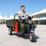 60V Over 1000W Electric Cargo Tricycle 400kg Payload Three Wheel Utility Vehicle Farm Transport - image 2