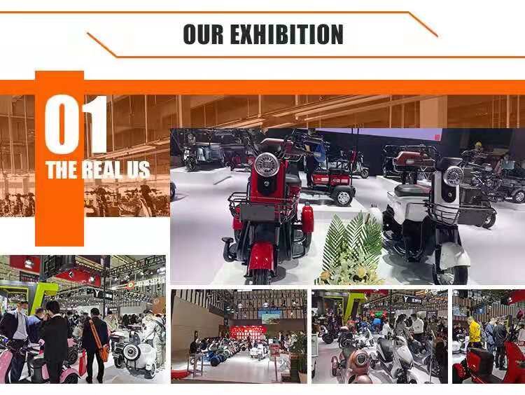 2024 Factory Sale 600W 650W 800W EV Tricycle 3 Wheel Electric Tricycle Trike for Sale