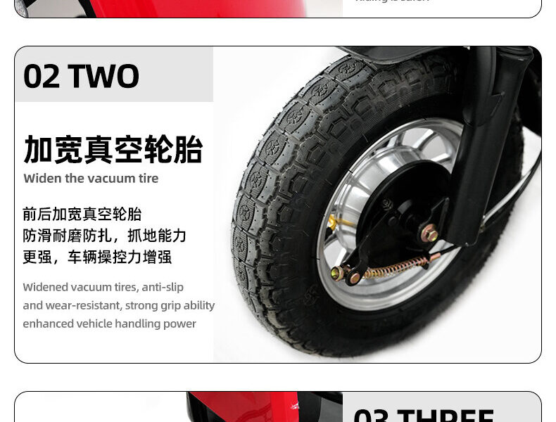 Adult Three-Wheel Electric Tricycle Open 48V 600W Passenger Tricycle Bike Electric Tricycle for Sale
