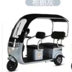 Aluminum Electric Tricycle with Rear Hub Motor and Shed 3-Wheel Design Power Supply From Lead-Acid Battery - image 2