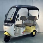 Aluminum Electric Tricycle with Rear Hub Motor and Shed 3-Wheel Design Power Supply From Lead-Acid Battery - image 6