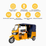 Asia and Africa Markets Passenger Vehicles 6-seater Passenger Tricycle Taxis Tuk-tuks Bajaj 3-wheel Electric Tricycles - image 4