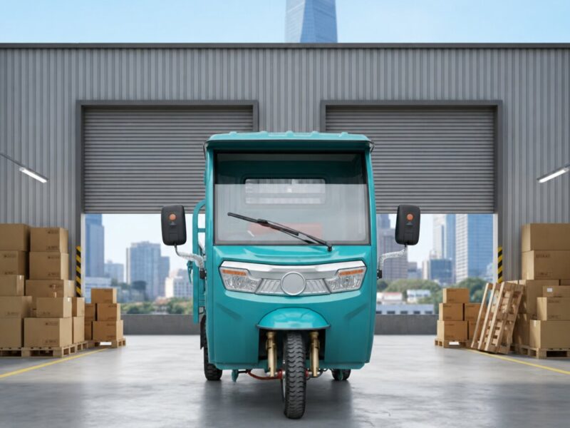 Bulk Customized Electric Cargo Tricycle Heavy Duty Tricycles for Transporting Goods to Markets Warehouses and Farms