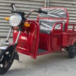 Cargo Electric Tricycle Open Three Wheel Transport Vehicle Two Person Carrier 351-500W 60V 300-12 Tires - image 5