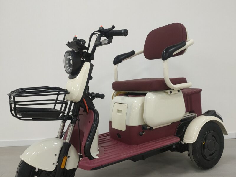 China 3 Wheels Adult Electric Tricycle with Child Seat and Handle Bar EEC Certificate Cheaper E-Trikes Electric Tricycles