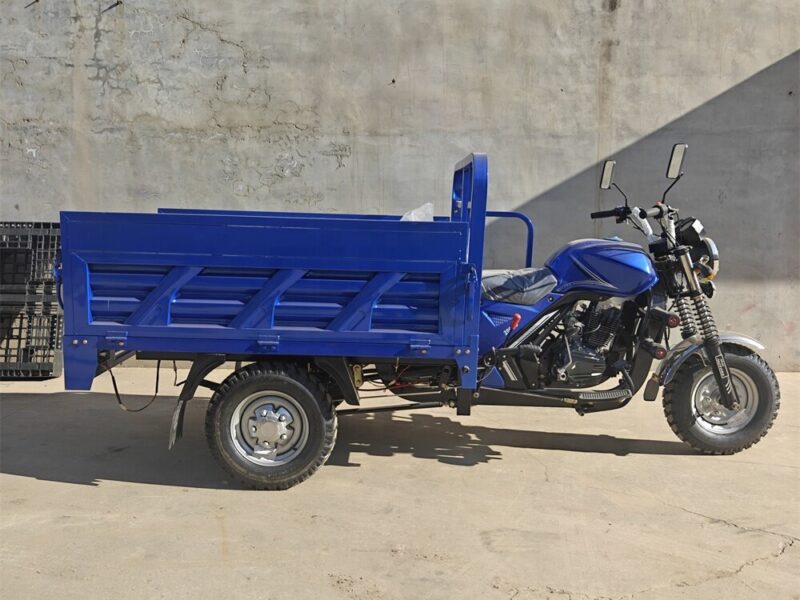 China Cheap 4 Stroke Moto Engine Moped Motorcycle Gasoline Scooters Gasoline 150cc Cargo Tricycle for Adults