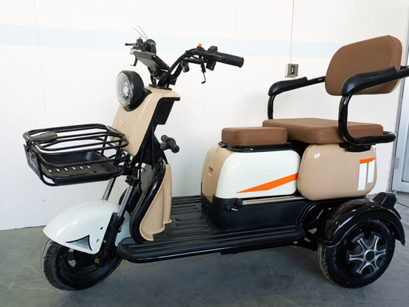 China Made 3-wheel Solar Power Electric Tricycle for Adult 3 Wheels Electric Scooter for Elderly Passengers on Sale