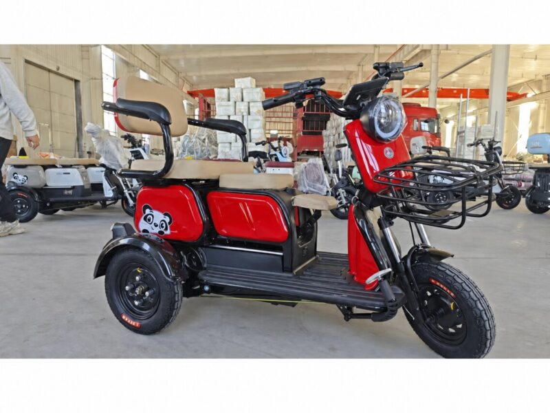 China Made 3-wheel Solar Power Electric Tricycle for Adult 3 Wheels Electric Scooter for Elderly Passengers on Sale