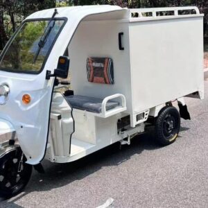 China New Style Factory Direct Selling Full Suspension Electric Cargo Trike Open Body 400kg Payload 60V