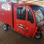 China New Style Factory Direct Selling Full Suspension Electric Cargo Trike Open Body 400kg Payload 60V - image 2