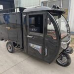 China New Style Factory Direct Selling Full Suspension Electric Cargo Trike Open Body 400kg Payload 60V - image 3