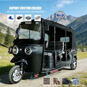 China's 4000W 5000W Watts Electric Tuk Tuk Electric Tricycle for 7 Passengers