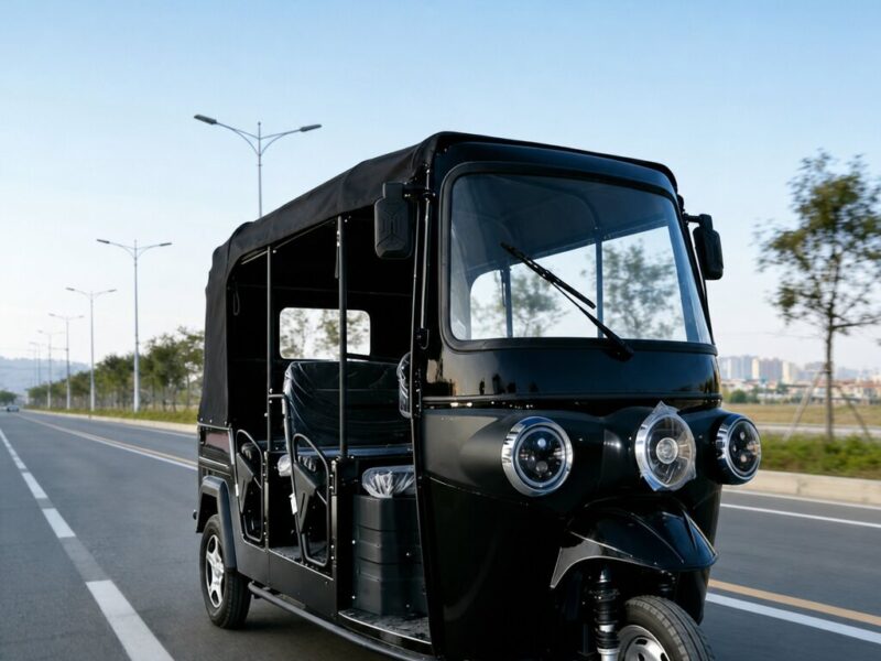 China’s 4000W 5000W Watts Electric Tuk Tuk Electric Tricycle for 7 Passengers